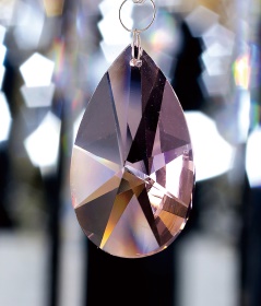 C20131  Crystal Star Pendalogue Without Ring 38mm